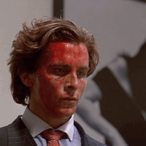 bowiesclockworkorange:  Christian Bale as Patrick Bateman in American psycho