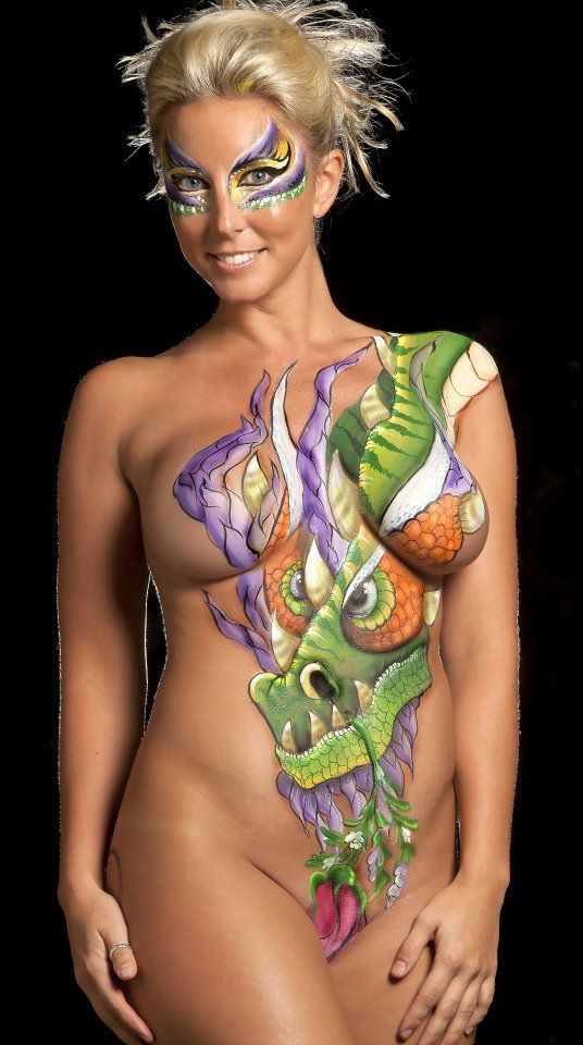 sebewufu:  Body Paint 