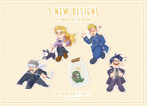 chocodi:⭐️FMA CHARACTER CHARM PRE-ORDERS OPEN⭐️They’re finally back!! My huge series of Fullmetal Alchemist charms have returned with a few new alternate designs~! ✨Pre-orders will be open from Jun12-Jul12 and orders will ship out in Aug-Sept.