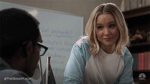 nbcthegoodplace:“I grew up in Senegal, so my native language is French. But I went to American schoo