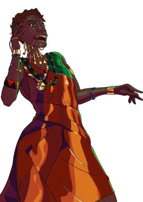canmom-art: Tau-Indi Bosoka, Federal Prince of the Oriati Mbo, from Baru Cormorant! [commission info