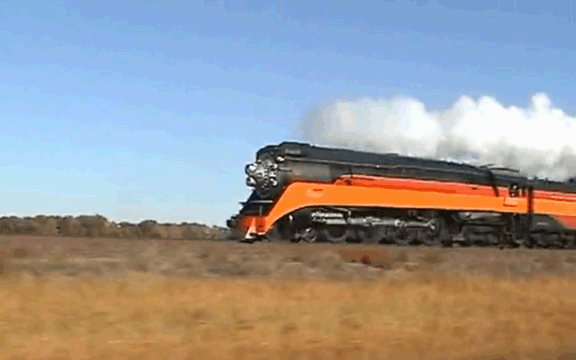 Southern Pacific No. 4449, @traingifs no tumblr 