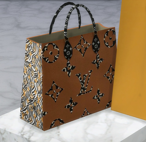 platinumluxesims: LV OnTheGo ‘Monogram Jungle’ Tote Now on my Patreon! DOWNLOAD —&