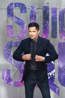 mcavoys:  Jay Hernandez attends the European Premiere of ‘Suicide Squad’ at Odeon Leicester Square on August 3, 2016 in London, England.