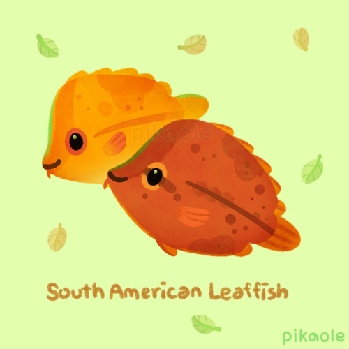 pikaole: Leaf mimics [ Patreon / shop / galaxy themes / insta ]