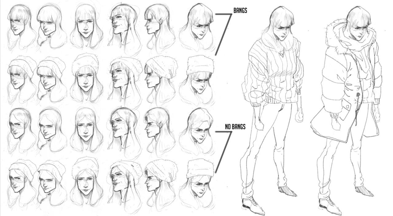 Some quick character sketches I did for Ales Kot’s ( aleskot ) Zero.