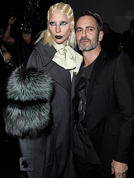 ladyxgaga:  February 18th, 2016: Lady Gaga backstage at Marc Jacobs’ fashion show
