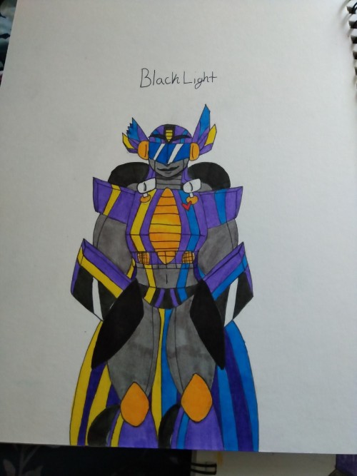 So I Updated My Transformers Animated Oc Black Light. She Is No Longer A Triple Changer Sadly, It Just
