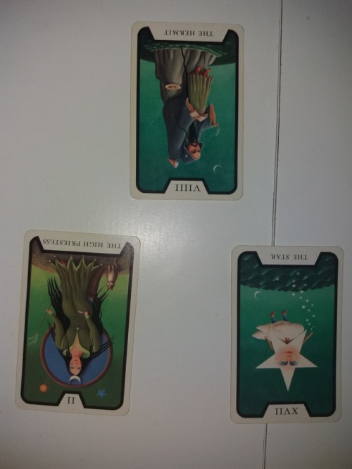 A simple tarot spread for those practicing Demonology.Top card: Contact.Have you made contact wi