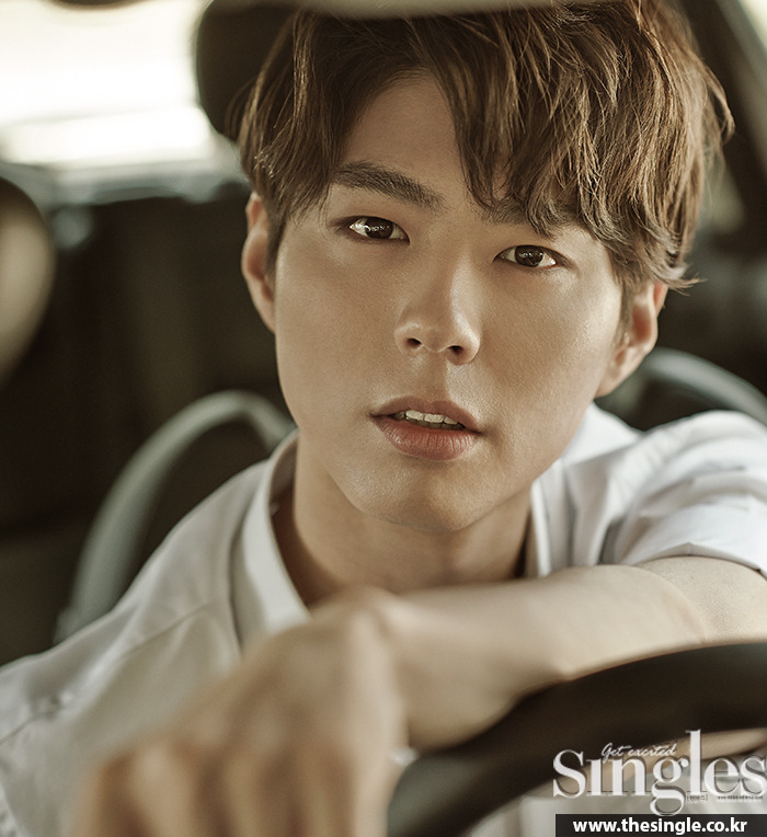 Park Bo-gum fresh faced in spring fashion shoot