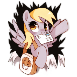 mlpfim-fanart:  Render Derpy Galacon by magico-enma  &lt;3