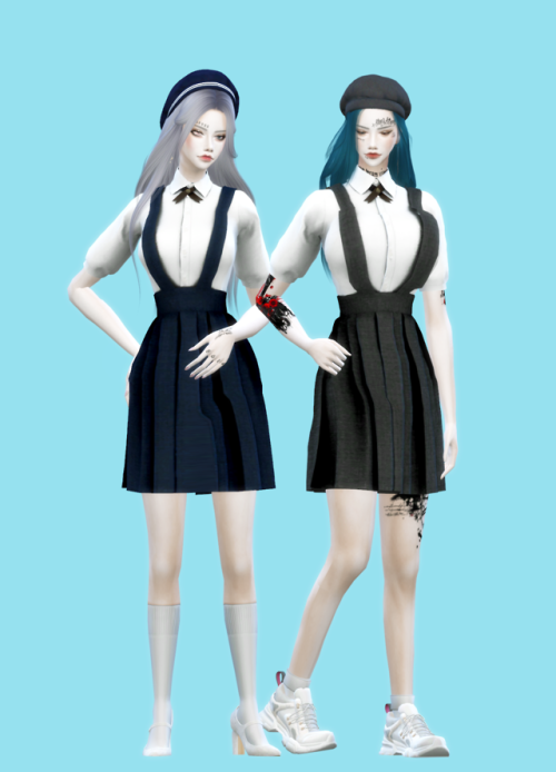 Female sunny dress◆new mesh ◆nonHQ ◆do not re-upload    재배포하지 마세요. ◆do not include mesh   