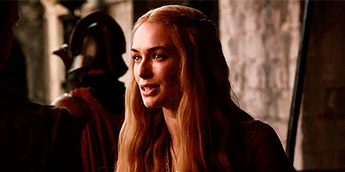 starrkrobb:@writingthrones asked: game of thrones + fave villainCersei LannisterThe more people you 