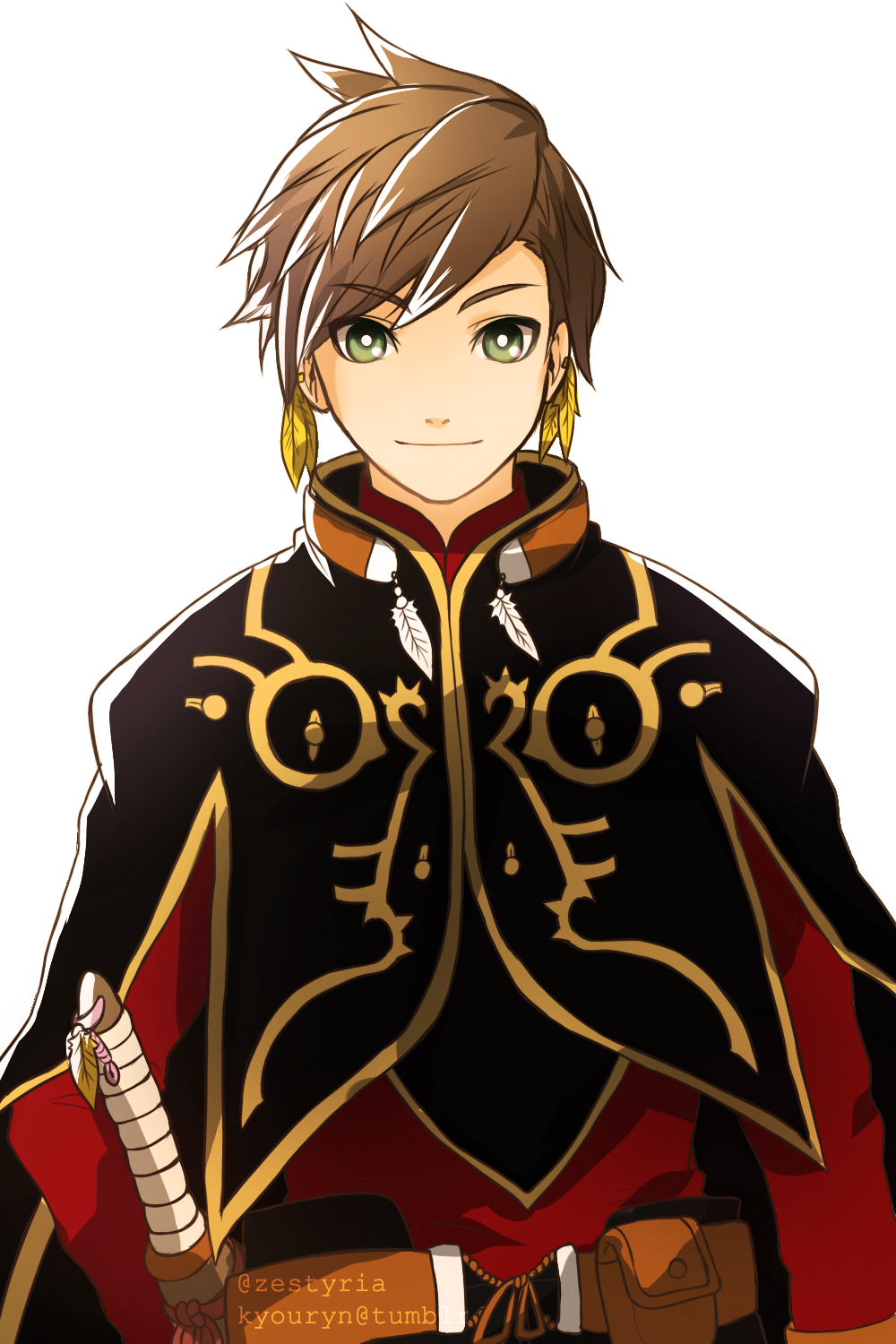 kyouryn:Sorey’s alternate color palette and alternate haircut (i saw an ingame