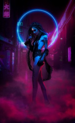 kyberpank:  Unknown Neon Witch