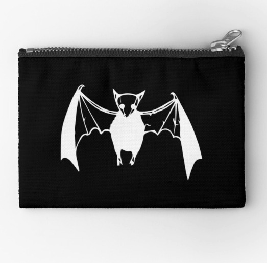 lolavalolaart:  Batty the Bat on redbubble home decor, stationery, bags and stuff.