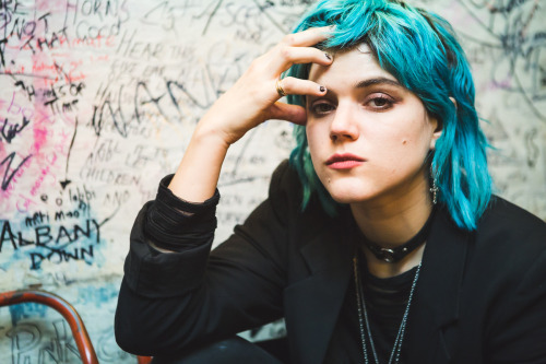 SoKo backstage at the 100 Club by Wunmi Onibudo