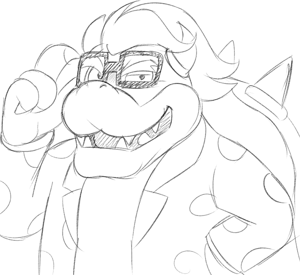 trollerskates:   Bowser is HIP, FRESH, and STYLIN’ 