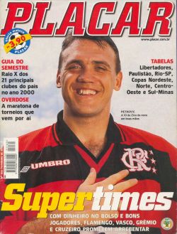 cronologiafutbolistica:  Portada de la revista Plaçar en Febrero del 2000 con Dejan Petkovic en su portada. 