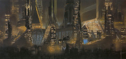 theverge:  This is just a handful of the gorgeous original concept art for Bladerunner. Artist Syd Mead also created early conceptualizations of TRON and Aliens. See more / read more over at Curbed.