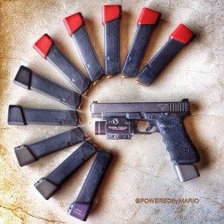 glockfanatics:  @taran_tactical_innovations base pads galore, with some TTI #glockporn (posted by @poweredbymario) #glockfanatics #glockperfection #glockmods #tti 