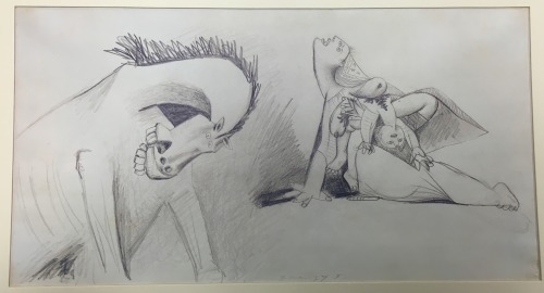 WEIRD FORMAT WEDNESDAY: Pablo Picasso’s Guernica : the 42 preliminary studies on paper reproduced in