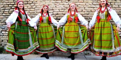 Folk costume from Kurpie Region