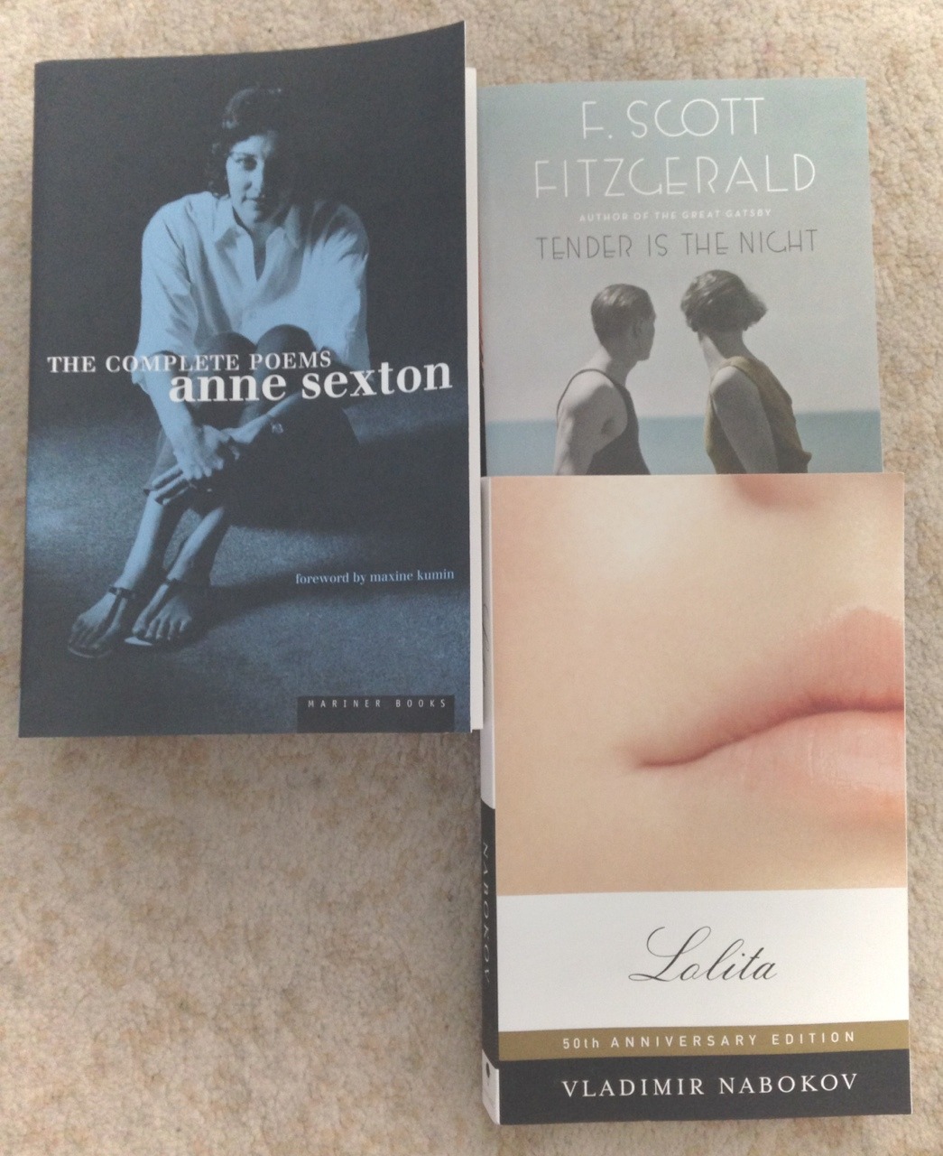 willowraith:  Three long-awaited books arrived in the mail today!  Anne Sexton is