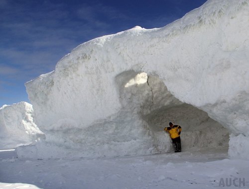 Lake Michigan Ice CavesThe cold February weather has brought back a welcome attraction to Leelanau C