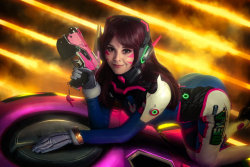 cosplaygirlz:  Cosplay D.VA by Disharmonica