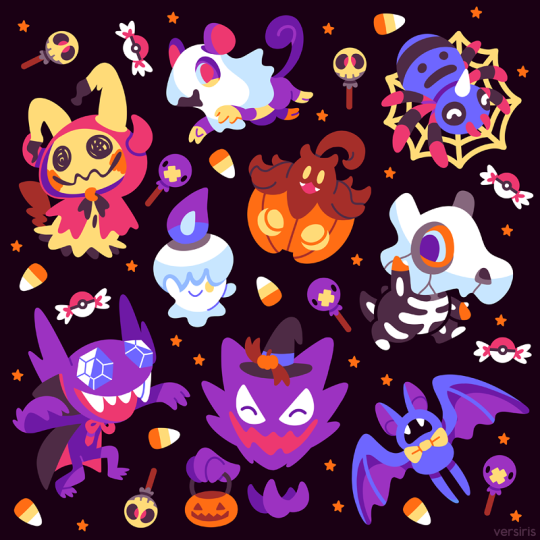 Halloween Pokemon Clothing made by Versiris