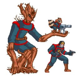 dorkly:  Guardians of the 16-Bit Galaxy 
