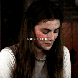 asongoficeandfiresource:Ah, Arya. You have a wildness in you, child. ‘The wolf blood,’ m