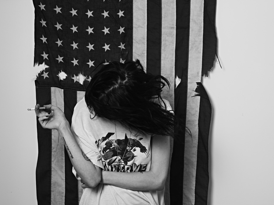 lesbeehive:  Les Beehive - Frances Bean Cobain by Hedi Slimane, July 2011 