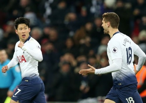 goalgoys: Fernando Llorente & Son Heung-Min.