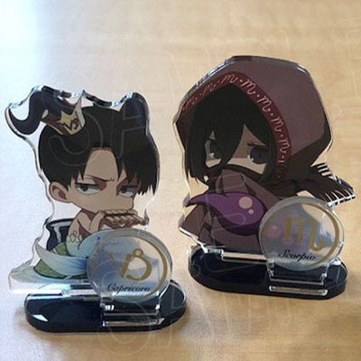 Ackerman Supremacy プリンセスカフェ X 進撃の巨人 干支 星座リヴァイとミカサグッズpromotional