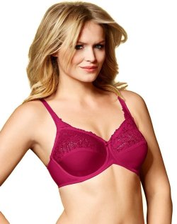 luxury-lingerie-shapewear: Women’s Comfort Lace Minimizer Bra. Lilyette Elegant Lace Minimizer underwire bra features…, September 14, 2018 at 07:12PM  Women’s Comfort Lace Minimizer Bra. Lilyette Elegant Lace Minimizer underwire bra features microfiber