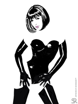 sir-render:  Fun drawing latex and negative space.