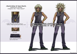 Mouhitorinoboku:    This Is The Clothing Design I Made For The Marik’s For In My