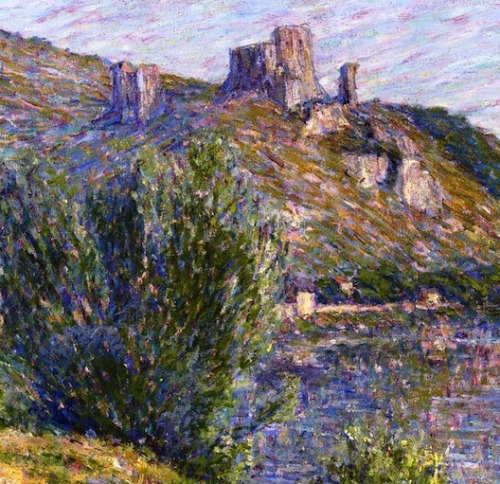 christdior:“Ruins of Château Gaillard”, Anna Boch, 1903