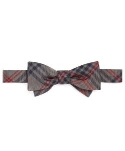 lots-of-plaiditude:  Large Plaid Bow Tie