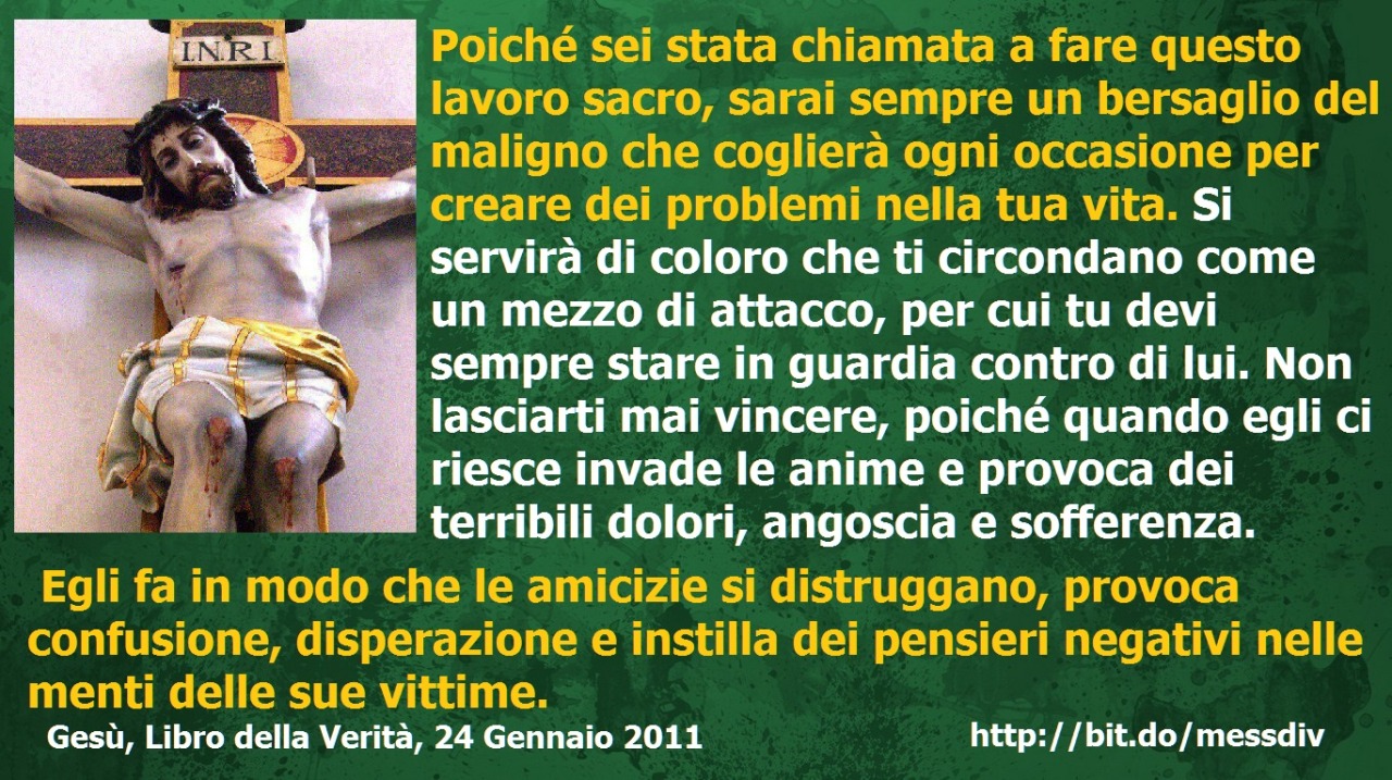 Poiché sei stata chiamata a fare questo lavoro sacro, sarai sempre un bersaglio del maligno che coglierà ogni occasione per creare dei problemi nella tua vita. July 09, 2020 at 04:00AM
Poiché sei stata chiamata a fare questo lavoro sacro, sarai...