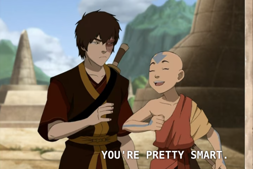 comradekatara:i like how sokka not only calls zuko stupid to his face, but apparently also goes arou