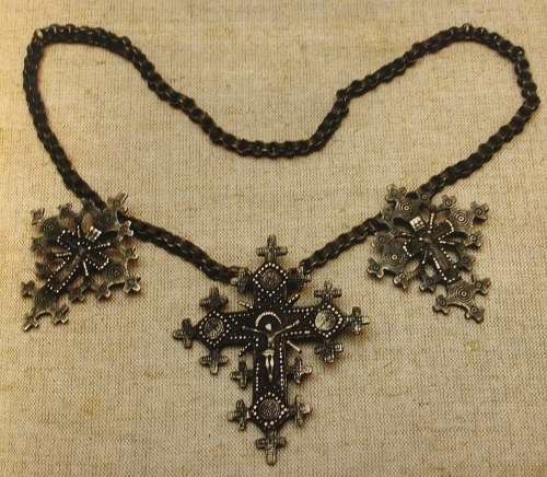 vintage-ukraine: Zharda necklace, late XIXth century, Pokuttia