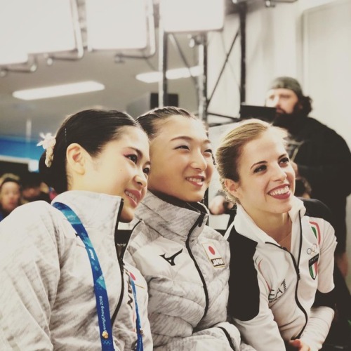 tinyqueensatoko: Satoko Miyahara, Kaori Sakamoto & Carolina Kostner, free skating draw