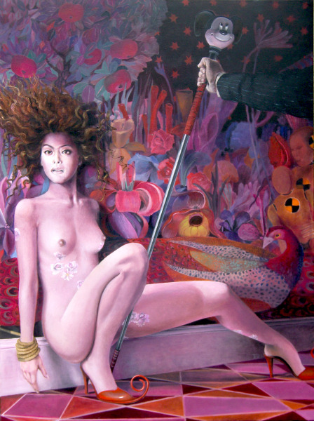 artbeautypaintings:  One of the possibilities - Sonja Tines