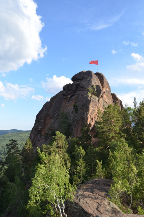 The Takmak rock from different angles.