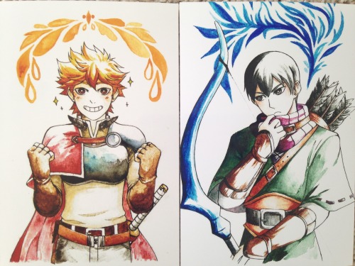 tangicart:Haikyuu fantasy rpg au!!!!Some quick shots of my haikyuu postcards from Otakon. I’ll be se