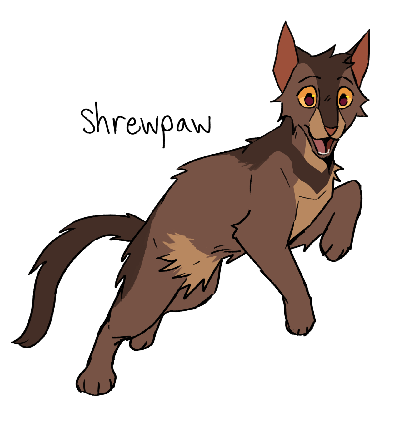 Guess that cat based off the oddly designed Warriors Wiki sprite! :  r/WarriorCats