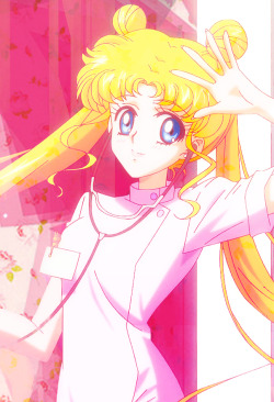 heiwa-awieh:  Usagi Tsukino - Sailor Moon Crystal, Episode 2 Nurse version